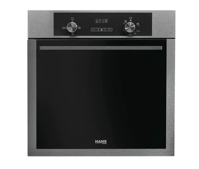 Hans Built in Gas Oven with Grill 60 cm 67 Liters Black