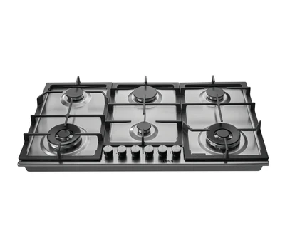 HANS Built-in Gas Hob 4 Burners 90 cm Stainless Steel