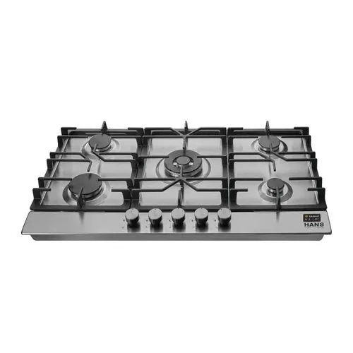 HANS Built-in Gas Hob 4 Burners 90 cm Stainless Steel