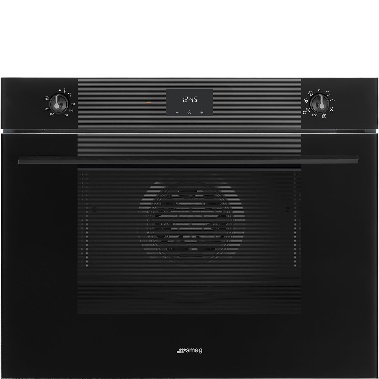 SMEG Built in Combination Oven 45 cm Black