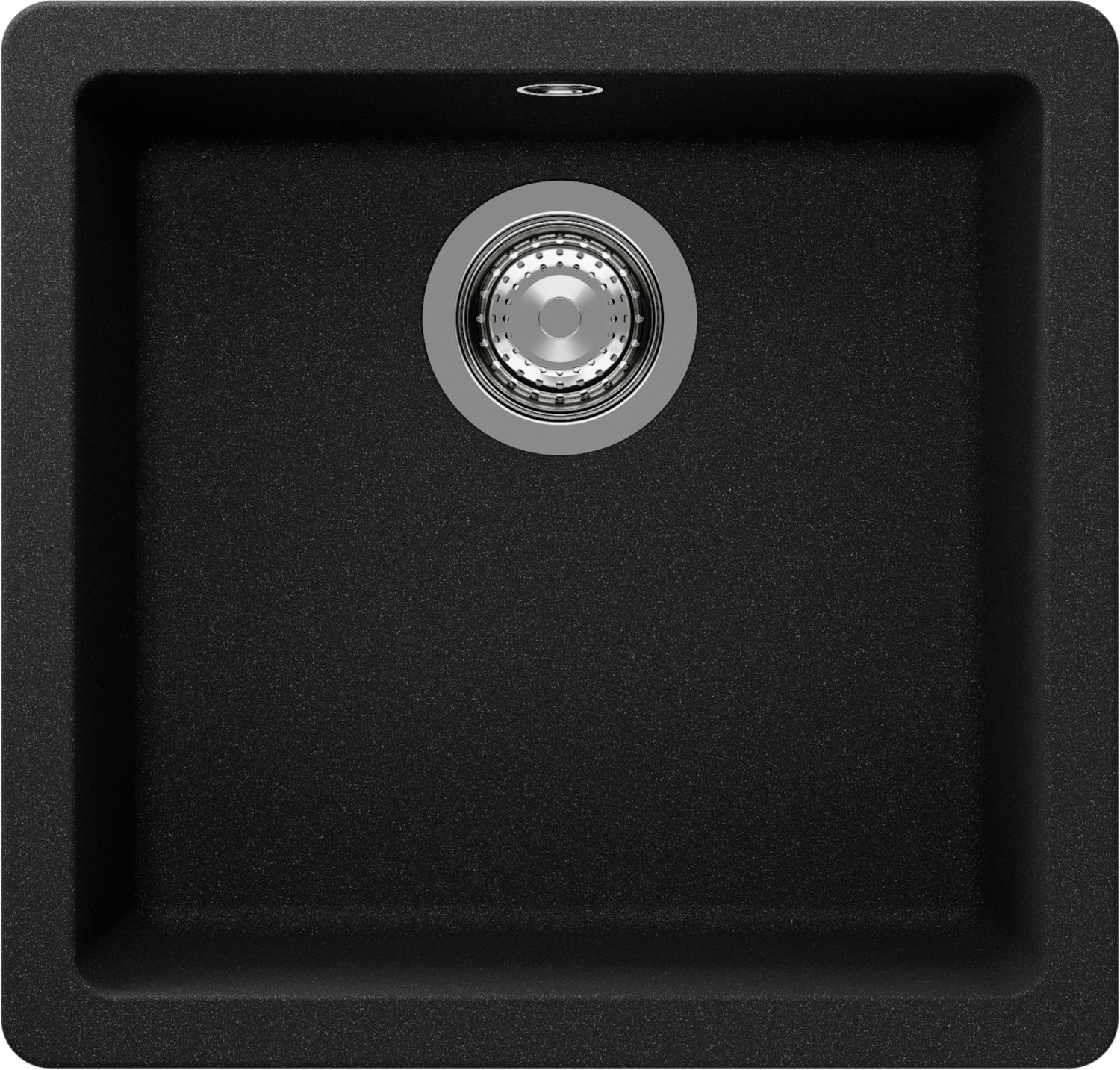 حوض مطبخ شوك Quadro N-100S، لون أونيكس