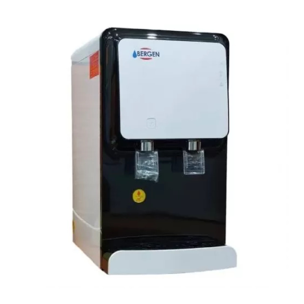 Bergen Desktop Water Dispenser Silver x Black
