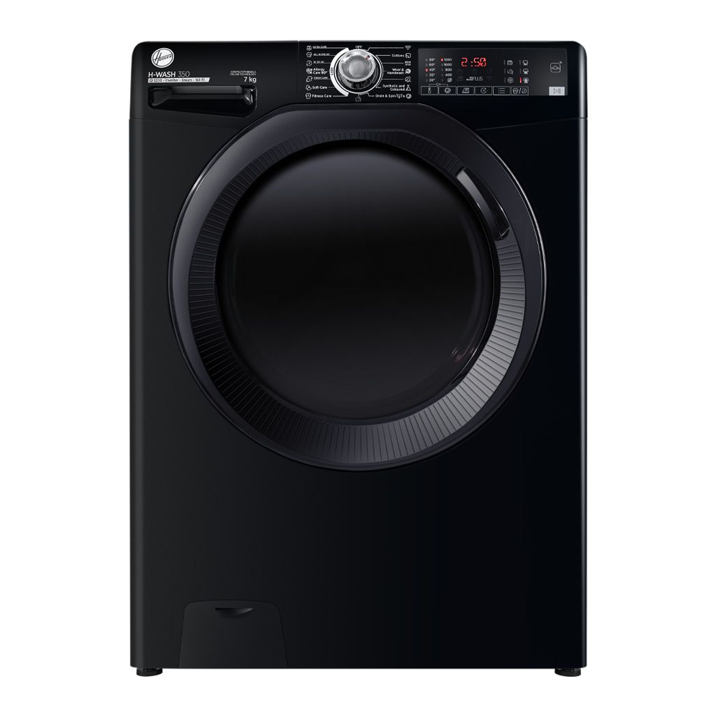 Hoover Front Load Washing Machine 7kg Inverter Black