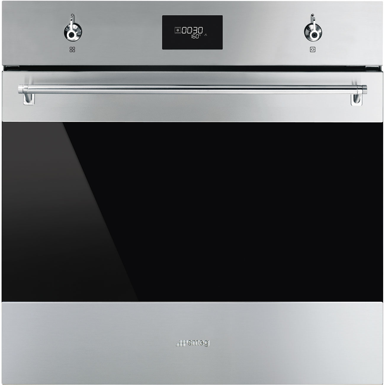 SMEG Built in Electric Oven with Grill 60 cm 70 Liters Stainless Steel