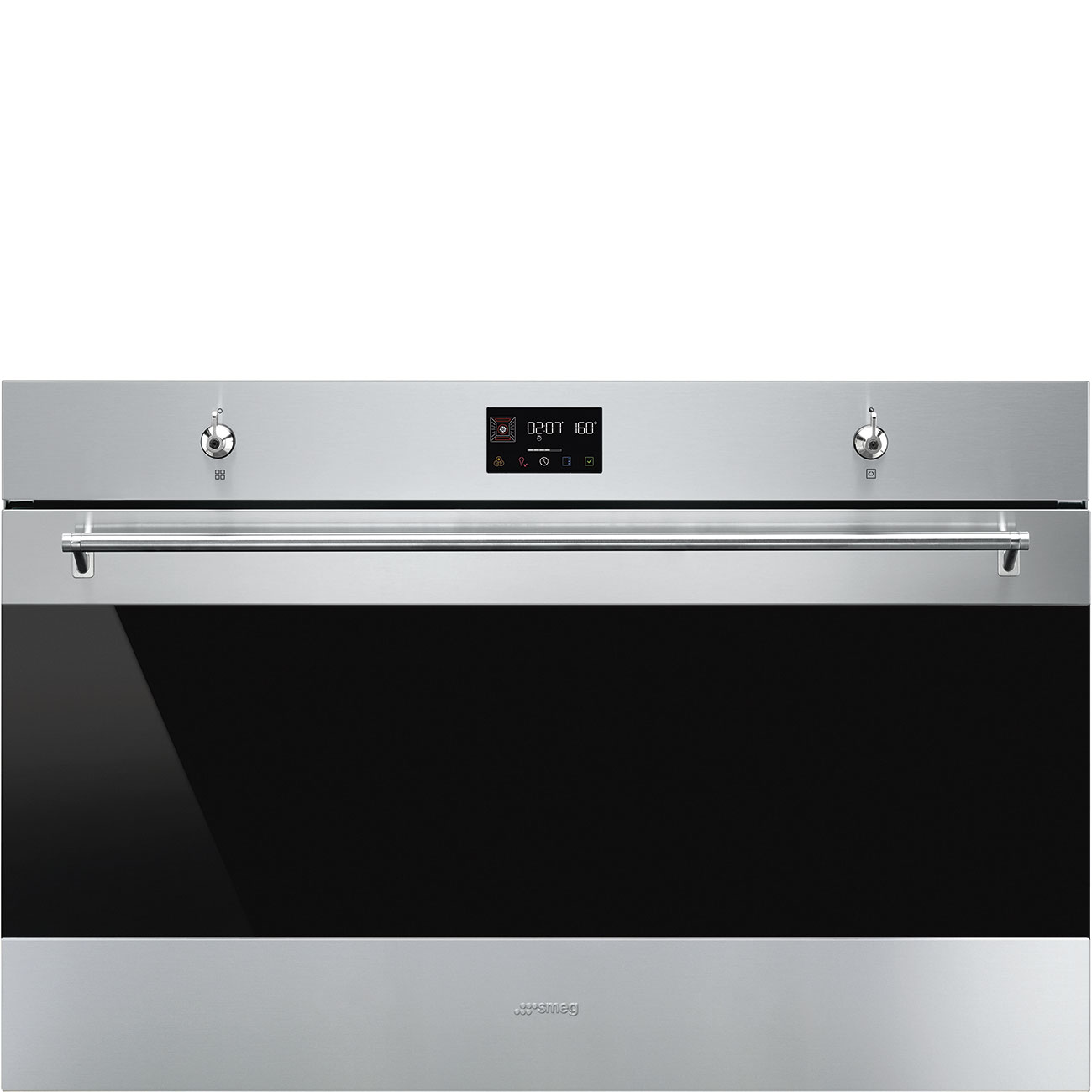 SMEG Built in Electric Oven with Grill 90 cm 115 Liters Stainless Steel