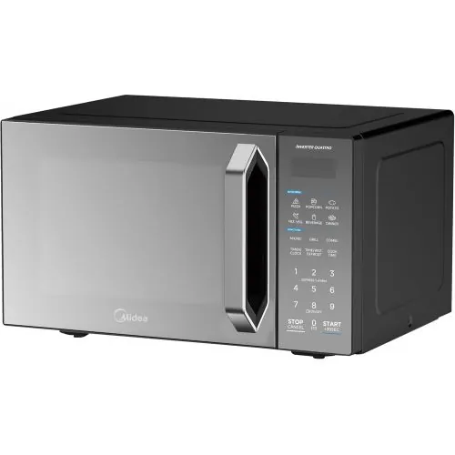 Midea Digital Microwave with Grill 25 Liter 900 Watt Inverter Black