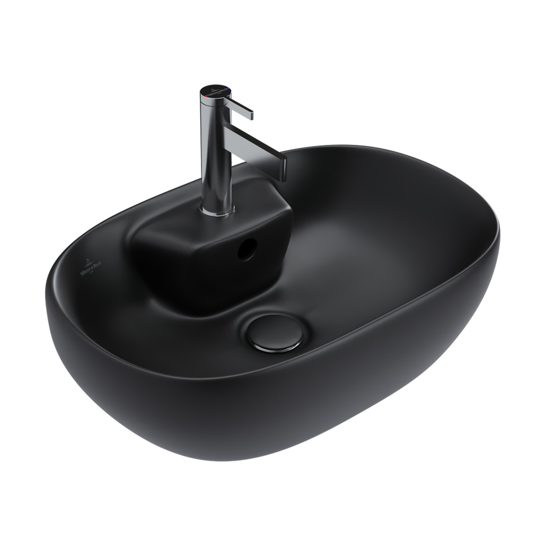 Villeroy & Boch Avento Over Counter Top Bathroom Basin 42.5×59 cm Black