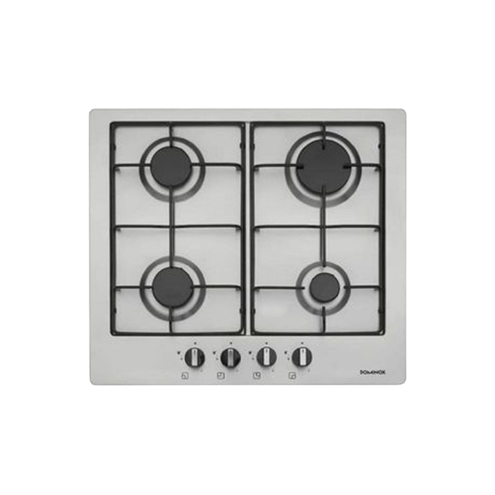 Dominox Domino Gas Hob 4 Burners 60 cm Stainless Steel