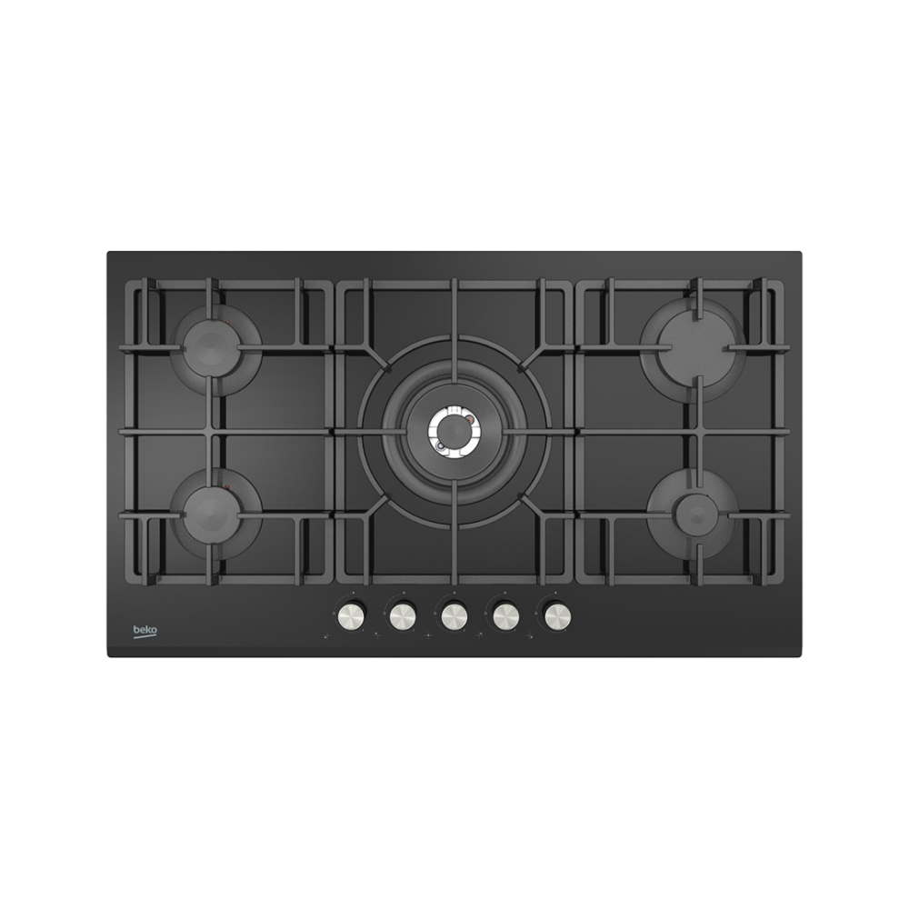 Beko Built-in Gas Hob 5 Burners 90 cm Black