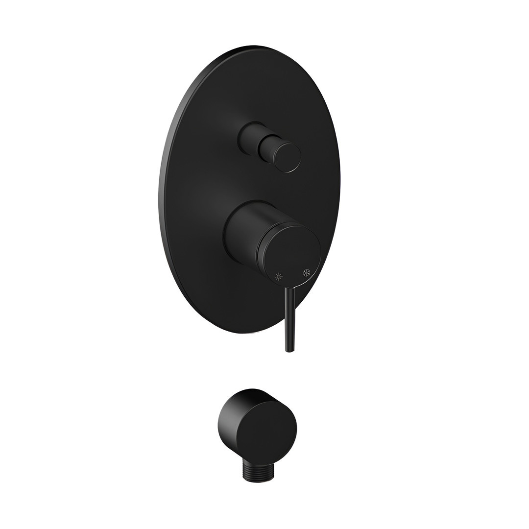Purity Adoro Concealed Shower Mixer Set Black