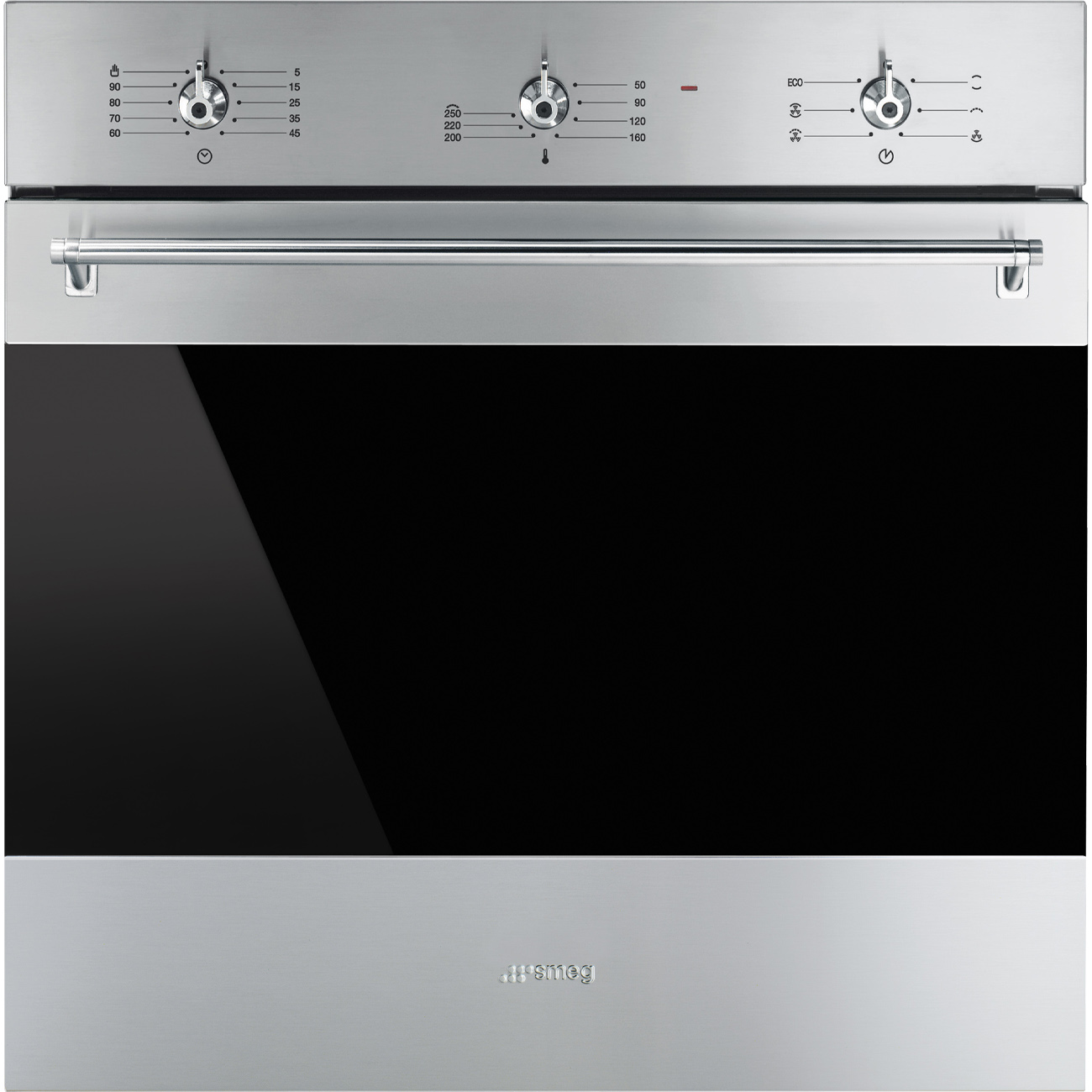 SMEG Built in Electric Oven with Grill 60 cm 70 Liters Stainless Steel