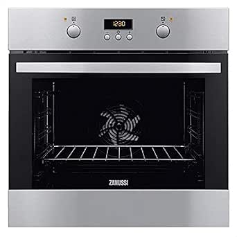 Zanussi Built in Electric Oven with Grill 60 cm Stainless Steel