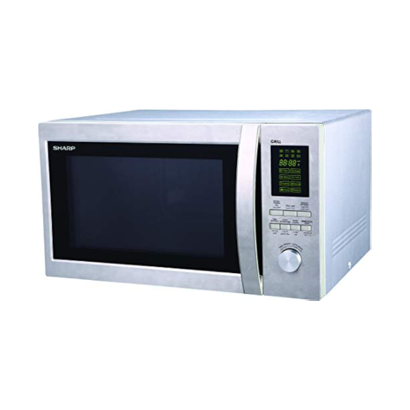 Sharp Microwave with Grill 43L Silver