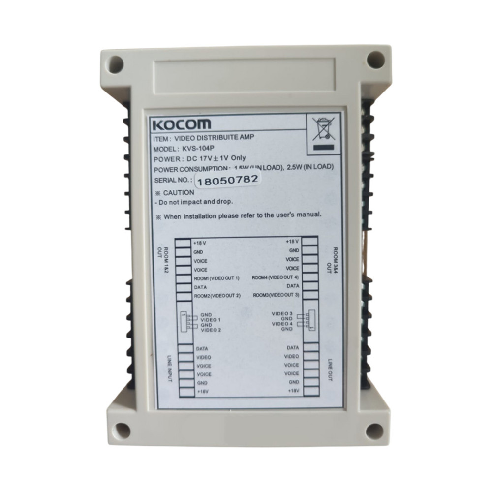 Kocom Audio Call with Door Bell Door Open Intercom