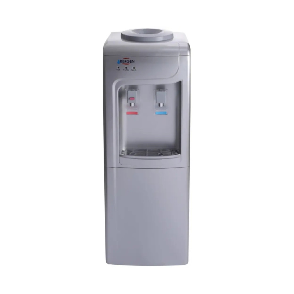 Bergen 2 Nozzles Top Loading Water Dispenser Silver