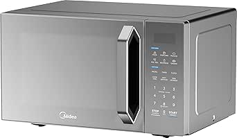 Midea Digital Microwave with Grill 32 Liter 1000 Watt Inverter Silver