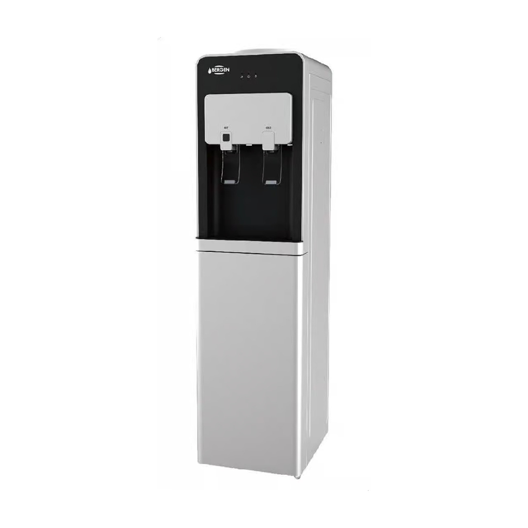 Bergen 2 Nozzles Top Loading Water Dispenser Silver×Black