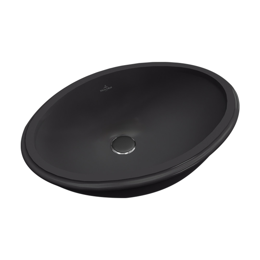 Villeroy & Boch Onovo Under Counter Bathroom Basin 53.5×38.5 cm Black