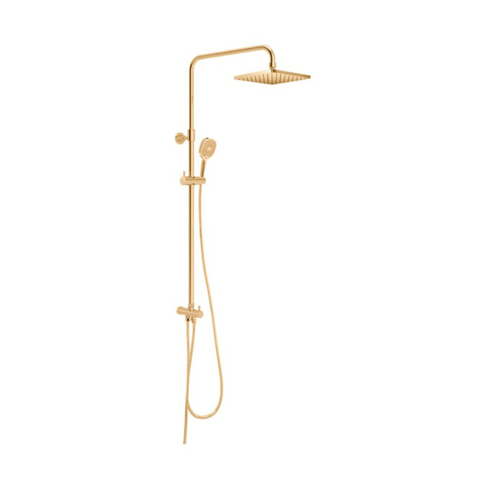Kludi Rak Dual Shower Set Rose Gold