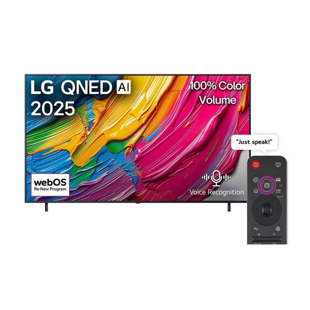 تلفزيون ال جي سمارت 86 بوصة بدقة 4K UHD وتقنية QNED