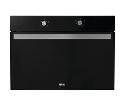 فرن غاز بلت ان هانز نيرو بالشواية 60 سم أسود