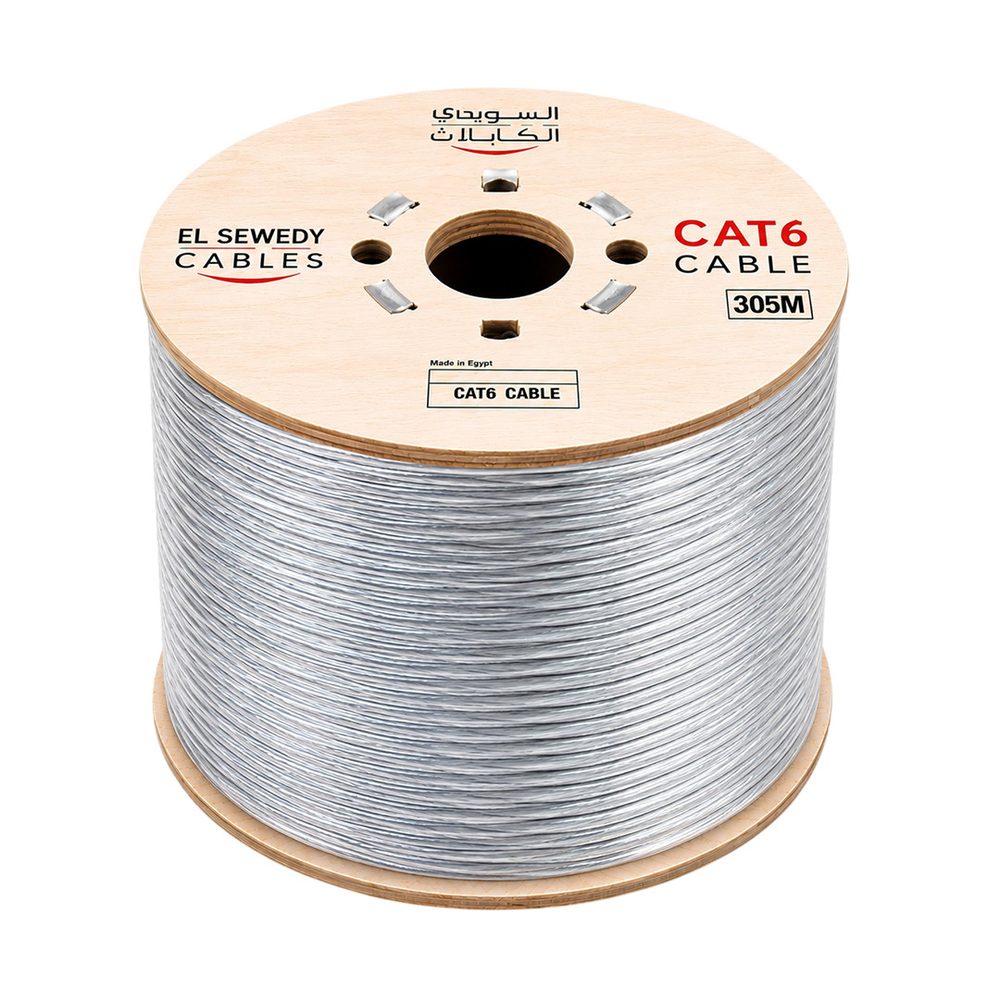 كابل نت CAT6 السويدي 305 متر