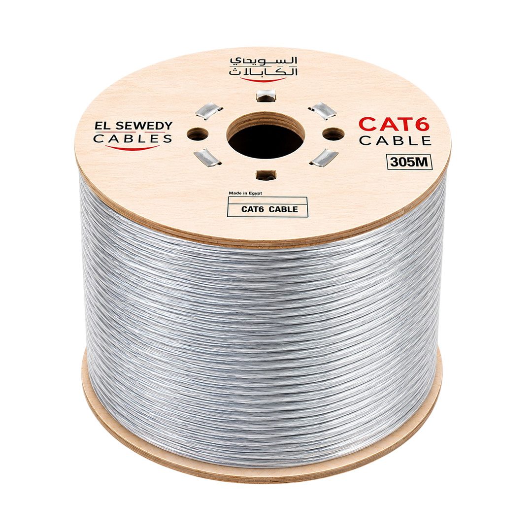 كابل نت CAT6 السويدي 305 متر