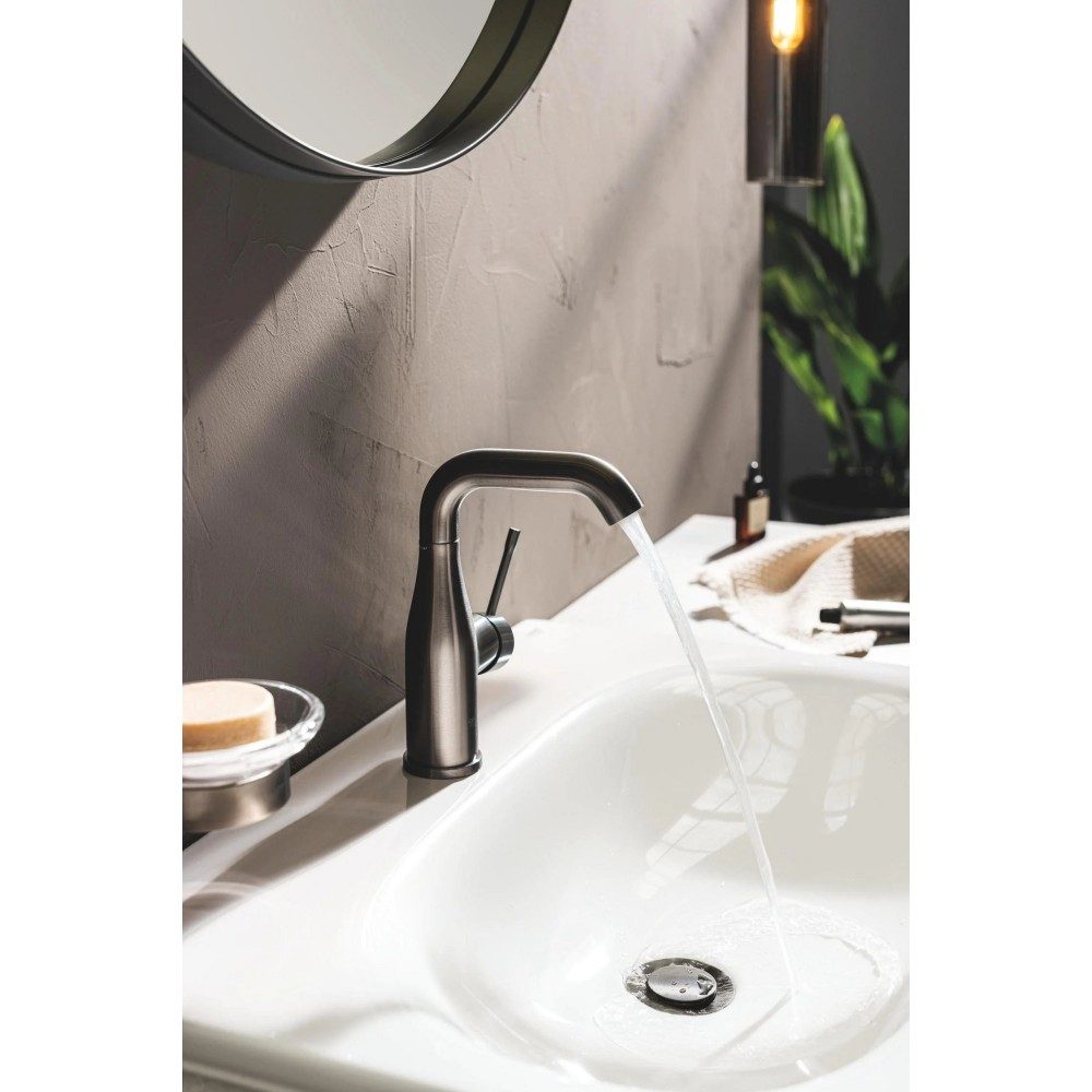 Grohe Essence Basin Mixer Matt Graphite