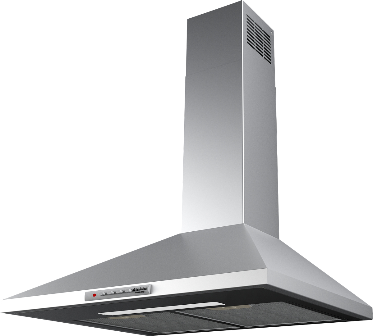 Turboline Air Line Plus Chimney Hood 850 m³/h 60 cm Silver