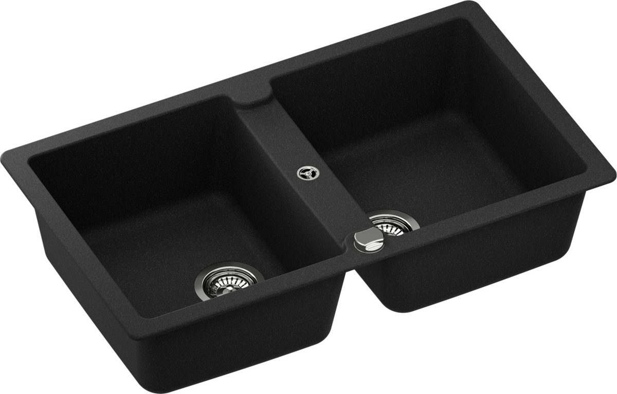 حوض مطبخ شوك Element N-200، لون أونيكس