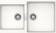 حوض مطبخ شوك PRIMUS N-200، لون سوبر وايت