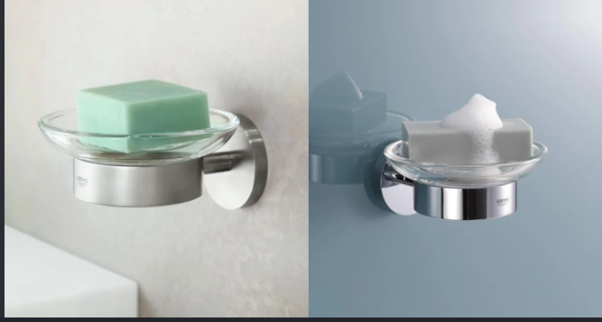 Grohe Essentials Soap Holder Chrome