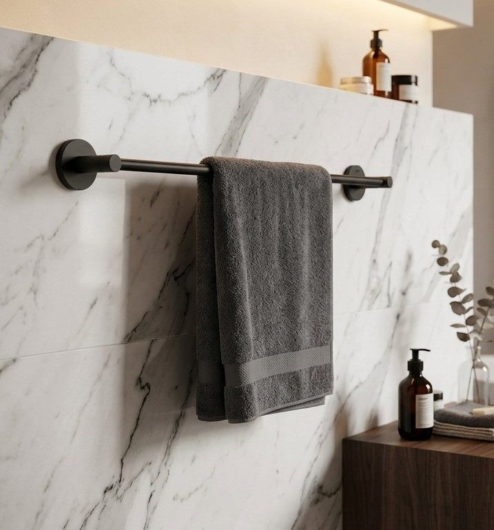 Grohe Essential Towel Holder Matte Black
