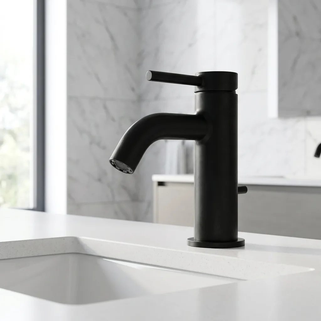 Ideal Standard Ceraline Nuovo Basin Mixer Silk Black BD845XG | Khamato