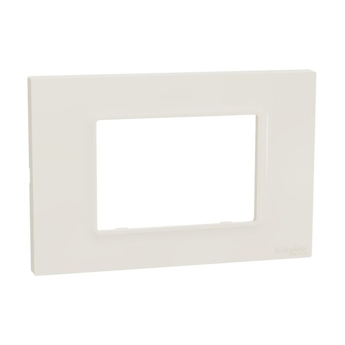 Schneider Electric Miluz E Cover Frame 3 Modules Ivory