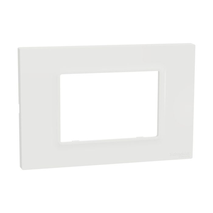 Schneider Electric Miluz E Cover Frame 3 Modules White