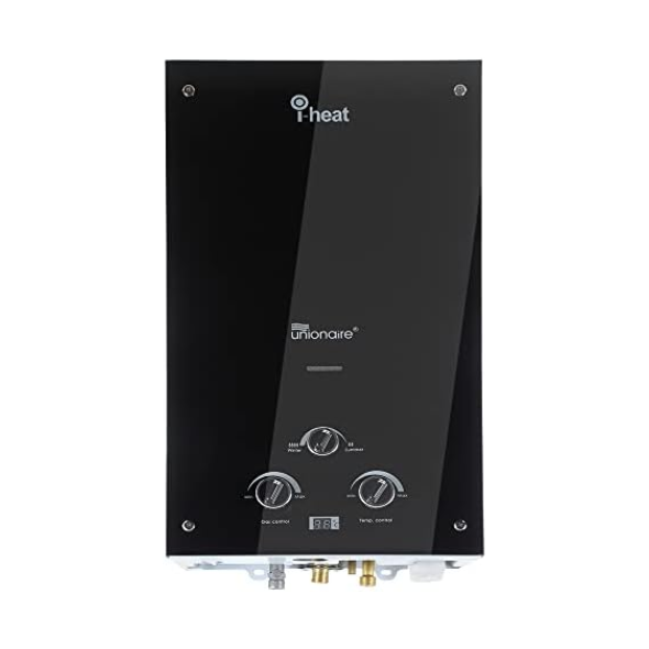 Unionair Gas Water Heater 10L Black