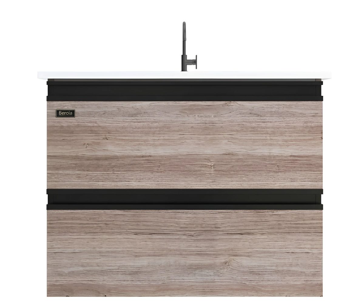 Beroia Furniture Unit with Washbasin 60×46 cm Wood base