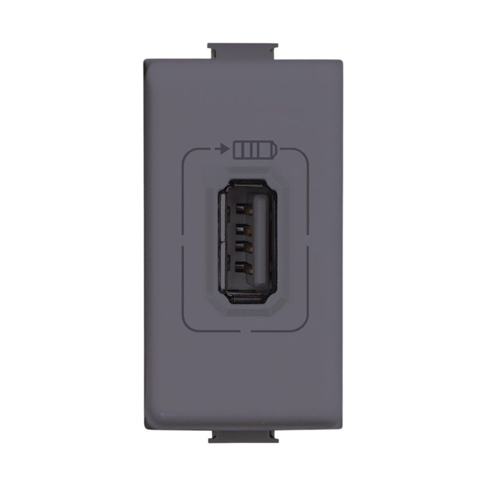 بريزة شاحن USB 1500 امبير بتشينو ماتيكس إيدج رمادى